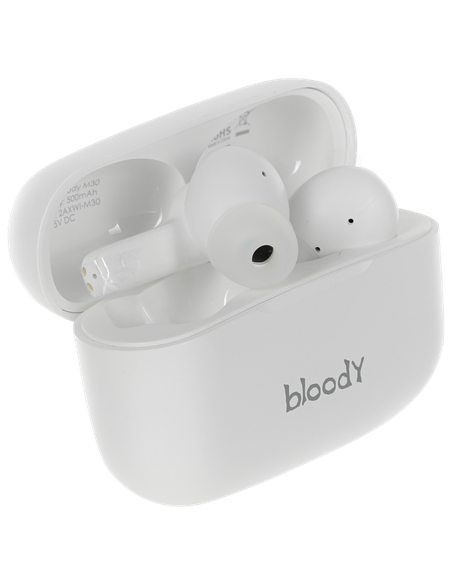 Игровая Гарнитура Bloody M30, Беспроводной, Белый