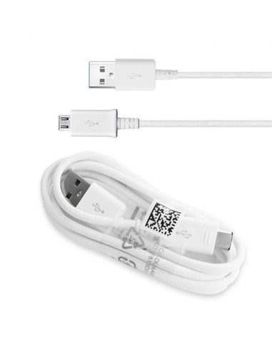 Cablu încărcare și sincronizare Samsung ECB-DU4EWE, Micro-USB/USB Type-A, 1,5m, Alb