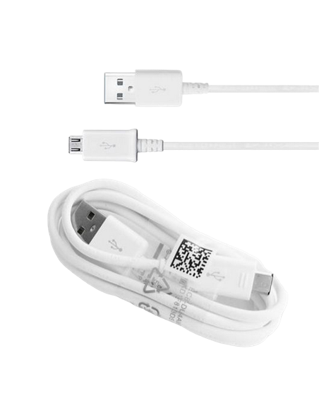 Кабель для зарядки и синхронизации Samsung ECB-DU4EWE, Micro-USB/USB Type-A, 1,5м, Белый Кабель для зарядки и синхронизации Samsung ECB-DU4EWE, Micro-USB/USB Type-A, 1,5м, Белый