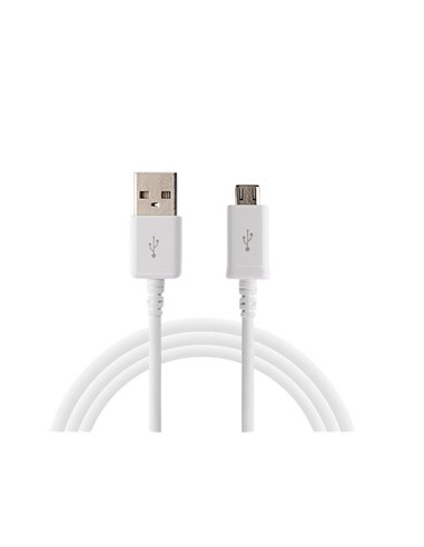 Cablu încărcare și sincronizare Samsung ECB-DU4EWE, Micro-USB/USB Type-A, 1,5m, Alb