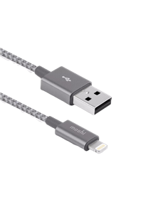 Кабель для зарядки и синхронизации Moshi iPhone Lighting USB Cable, USB Type-A/Lightning, 1,2м, Серый