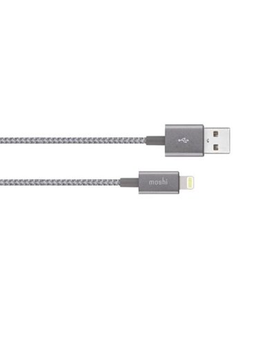 Кабель для зарядки и синхронизации Moshi iPhone Lighting USB Cable, USB Type-A/Lightning, 1,2м, Серый