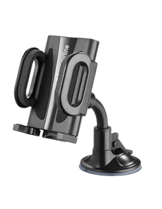Suport Auto Cellularline Hug Flexi - Universal, Negru