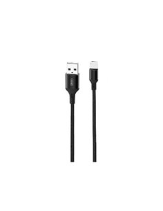 Cablu încărcare și sincronizare XO NB143, USB Type-A/USB Type-C, 2m, Negru 2