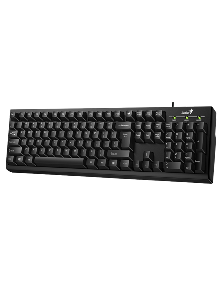 Клавиатура Genius Smart KB-100, Проводное, Чёрный