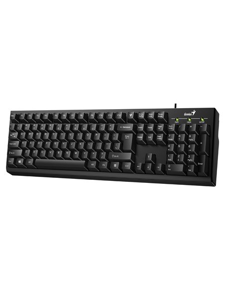 Клавиатура Genius Smart KB-100, Проводное, Чёрный