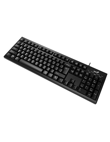 Клавиатура Genius Smart KB-100, Проводное, Чёрный