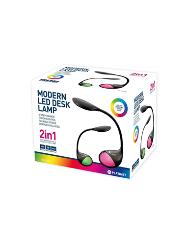 Lampa de birou Platinet DESK LAMP 6W 44347, Negru