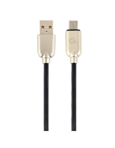 Кабель для зарядки и синхронизации Cablexpert CC-USB2R-AMmBM-1M, USB Type-A/micro-USB, 1м, Чёрный