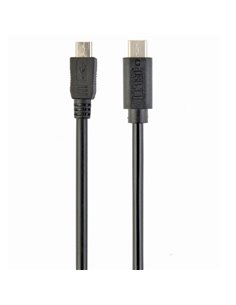 Cablu încărcare și sincronizare Cablexpert CCP-USB2-mBMCM-1M, Micro-USB/USB Type-C, 1m, Negru 2