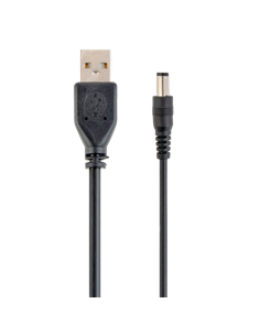Адаптер USB Cablexpert CC-USB-AMP35-6, USB Type-A/3.5 mm (F), 1,8м, Чёрный