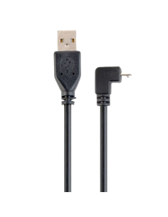 Cablu încărcare și sincronizare Cablexpert CCP-mUSB2-AMBM90-6, USB Type-A/micro-USB, 1,8m, Negru