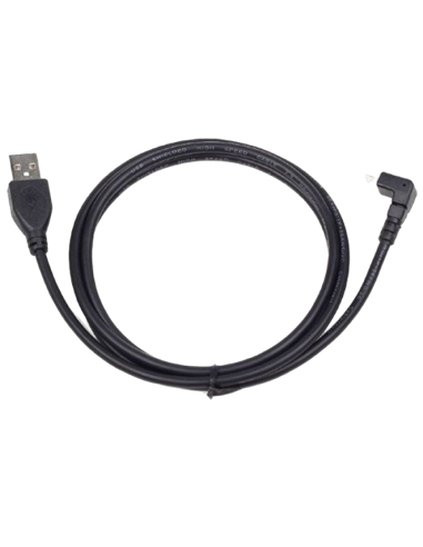 Cablu încărcare și sincronizare Cablexpert CCP-mUSB2-AMBM90-6, USB Type-A/micro-USB, 1,8m, Negru