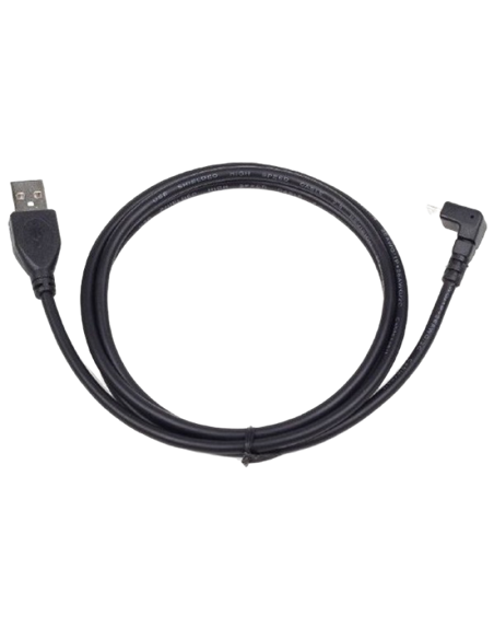 Кабель для зарядки и синхронизации Cablexpert CCP-mUSB2-AMBM90-6, USB Type-A/micro-USB, 1,8м, Чёрный