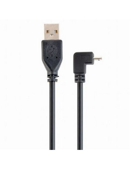 Кабель для зарядки и синхронизации Cablexpert CCP-mUSB2-AMBM90-6, USB Type-A/micro-USB, 1,8м, Чёрный