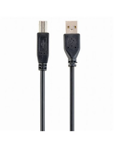 Adaptor USB Cablexpert CCP-USB2-AMBM-1M, USB Type-A/USB Type-B, 1m, Negru