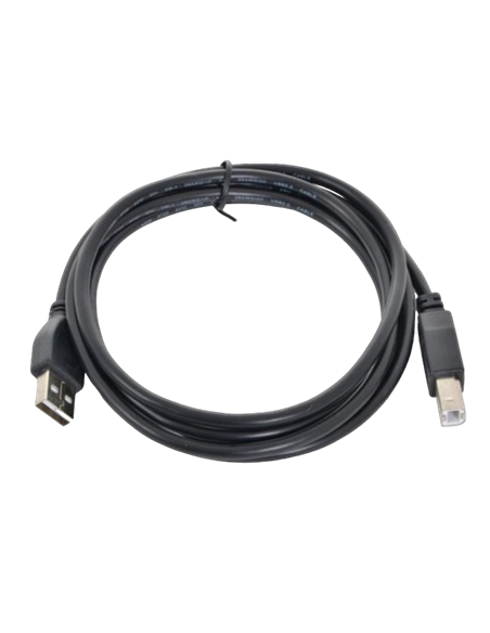 Коммуникационный кабель Gembird CCF-USB2-AMBM-6, USB Type-A/USB Type-B, 1,8м, Чёрный