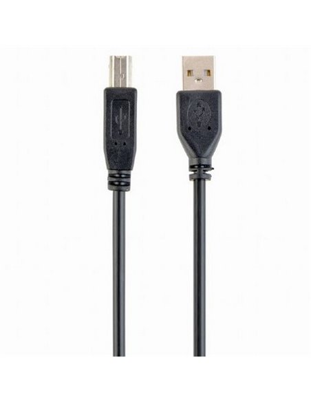 Коммуникационный кабель Cablexpert CCP-USB2-AMBM-6, USB Type-A/USB Type-B, 1,8м, Чёрный