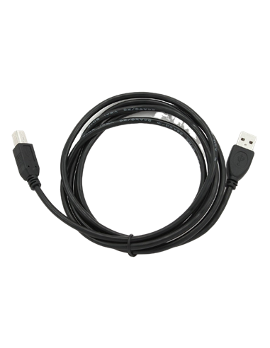 Коммуникационный кабель Cablexpert CCP-USB2-AMBM-6, USB Type-A/USB Type-B, 1,8м, Чёрный