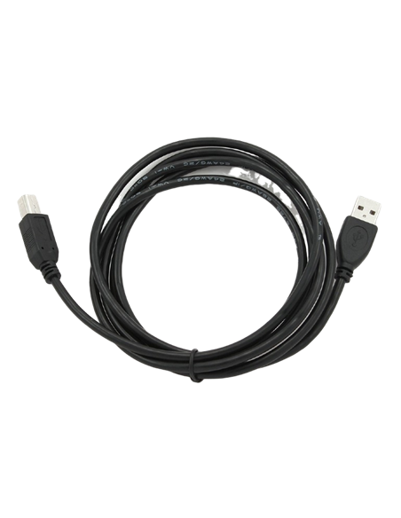 Коммуникационный кабель Cablexpert CCP-USB2-AMBM-6, USB Type-A/USB Type-B, 1,8м, Чёрный