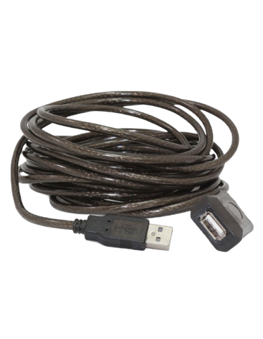 Удлинитель Cablexpert UAE-01-5M, USB Type-A (M)/USB Type-A (F), 5м, Чёрный
