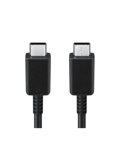 Cablu încărcare și sincronizare Samsung EP-DN975BBRGRU, USB Type-C/USB Type-C, 1m, Negru