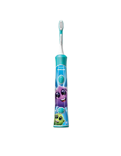 Periuța de dinți electrică sonică PHILIPS Sonicare For Kids HX6322/04, Turcoaz 2