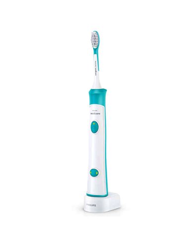 Periuța de dinți electrică sonică PHILIPS Sonicare For Kids HX6322/04, Turcoaz