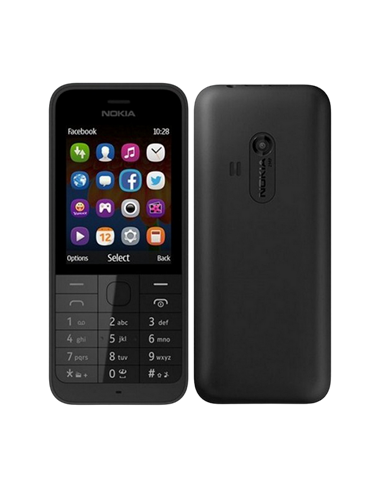 Telefon mobil Nokia 225 Dual-SIM, Negru
