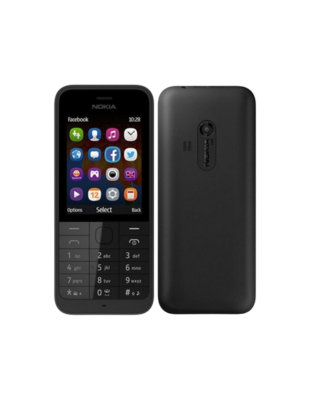 Telefon mobil Nokia 225 Dual-SIM, Negru
