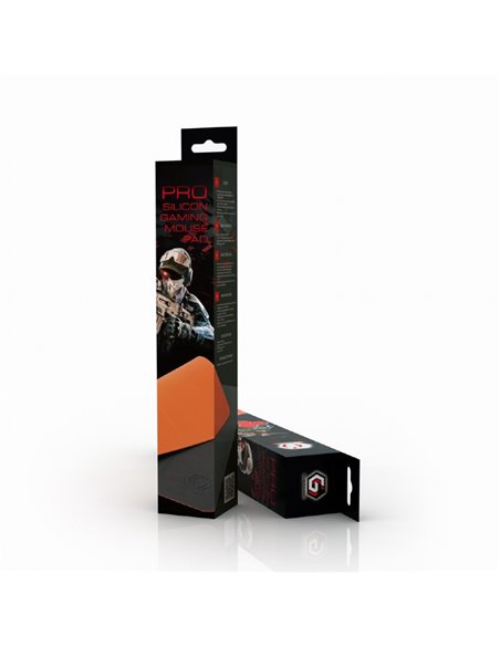 Игровой коврик для мыши Gembird MP-S-GAMEPRO, Medium, Чёрный