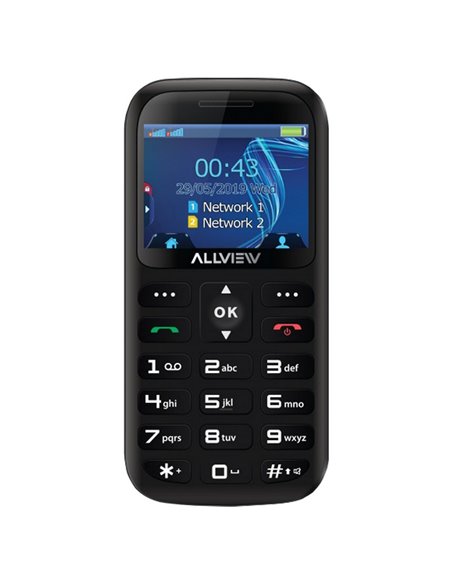 Telefon mobil Allview D2 Senior, 0,03GB/32MB, Negru