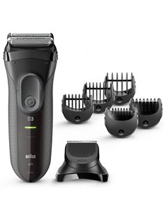 Aparat de ras electric BRAUN Series 3 Shave&Style, Negru 2