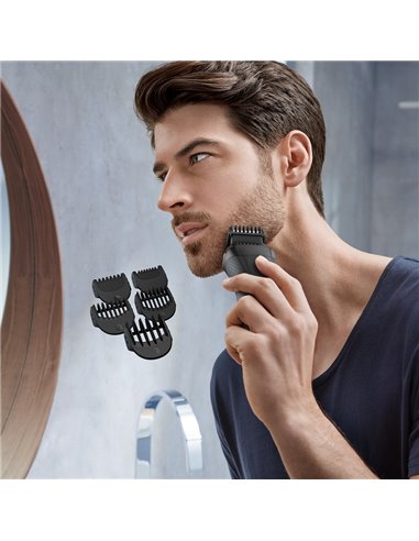Электробритва мужская BRAUN Series 3 Shave&Style, Чёрный