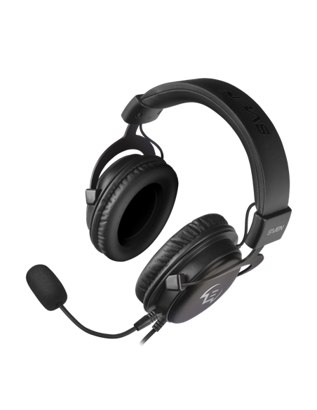 Игровая Гарнитура SVEN AP-G999MV, Проводной аналоговый, Чёрный