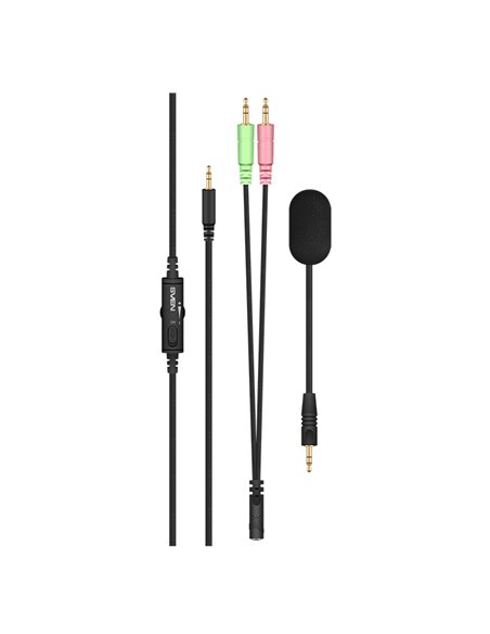 Căști gaming SVEN AP-G999MV, Cu fir, Negru