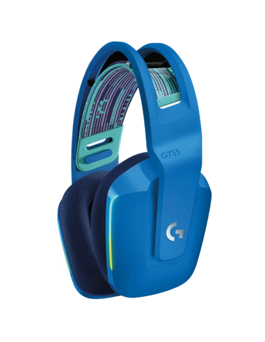 Căști gaming Logitech G733, Wireless, Albastru