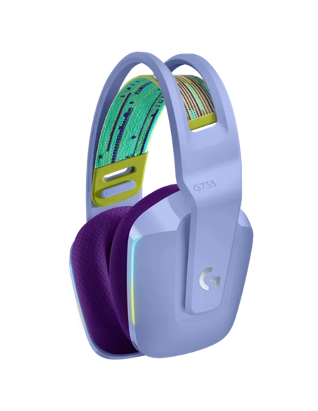 Căști gaming Logitech G733, Wireless, Liliac