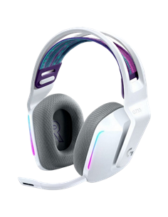 Игровая Гарнитура Logitech G733, Беспроводной/C проводом, Белый