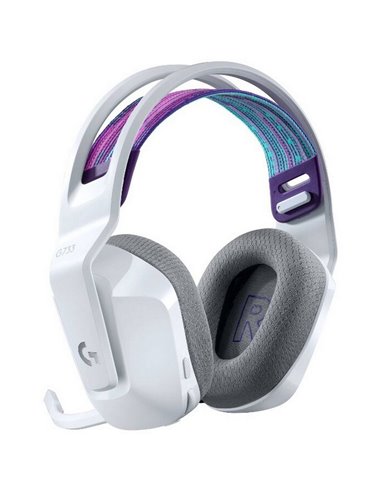 Căști gaming Logitech G733, Wireless/Cu fir, Alb