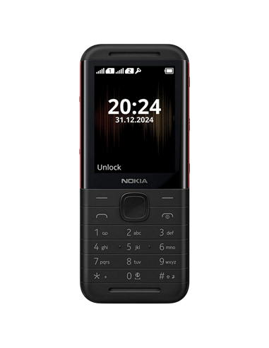 Мобильный телефон Nokia 5310 (2024), Черный | Красный