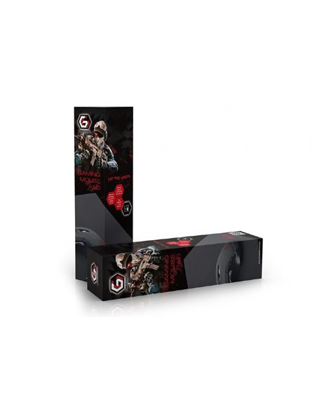 Игровой коврик для мыши Gembird MP-GAME, Extra Large, Чёрный