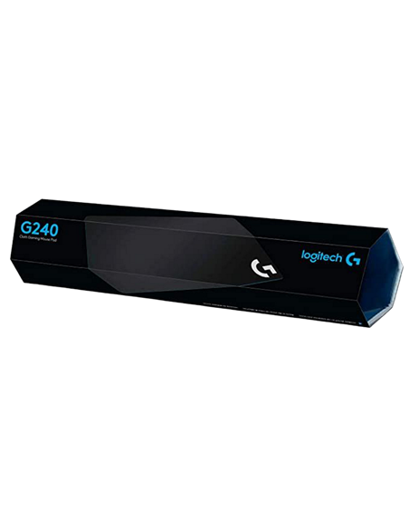 Игровой коврик для мыши Logitech G240, Medium, Чёрный