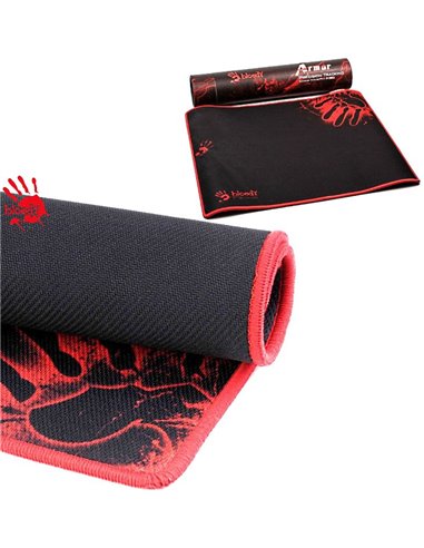 Mouse Pad pentru jocuri Bloody B-081S, Medium, Negru/Roșu