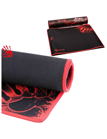 Mouse Pad pentru jocuri Bloody B-081S, Medium, Negru/Roșu