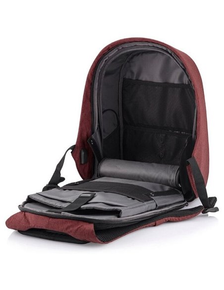 Rucsac pentru Laptop Bobby Hero Small, 13.3", Piele artificială, Roșu