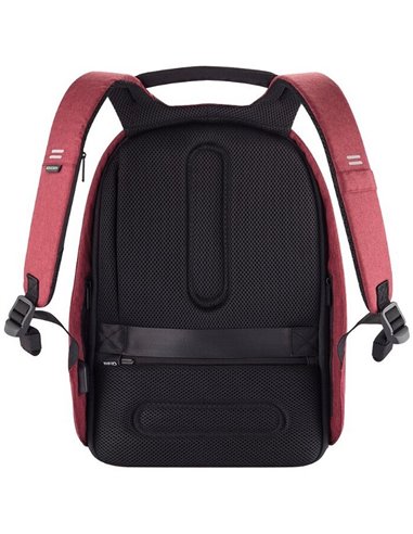 Rucsac pentru Laptop Bobby Hero Small, 13.3", Piele artificială, Roșu