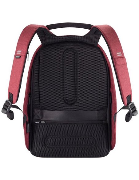 Rucsac pentru Laptop Bobby Hero Small, 13.3", Piele artificială, Roșu