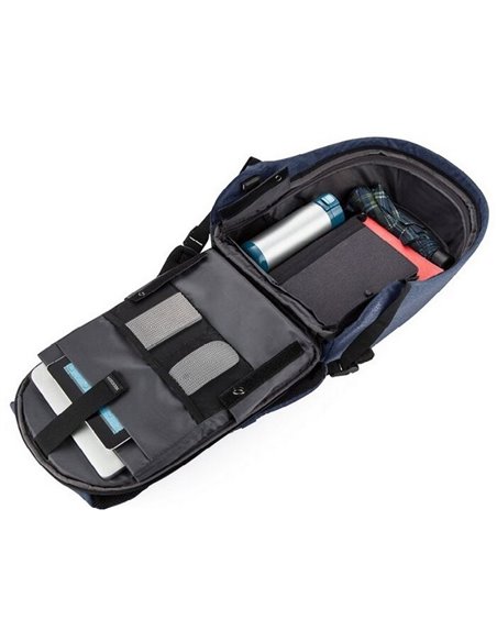 Рюкзак для ноутбука Bobby Hero Small, 13.3", Искусственная кожа, Тёмно-синий