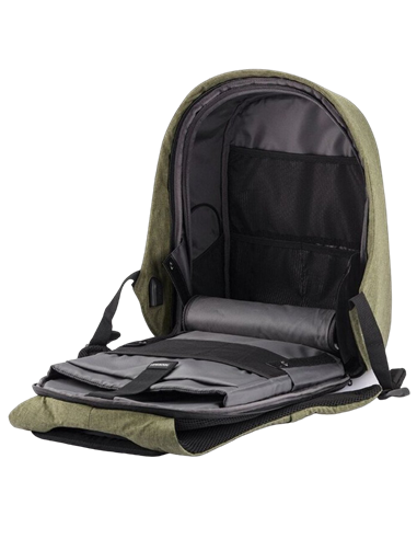 Рюкзак для ноутбука Bobby Hero Small, 13.3", Искусственная кожа, Чёрный